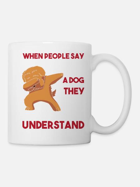 Chow Chow Hund - Tasse - Weiß