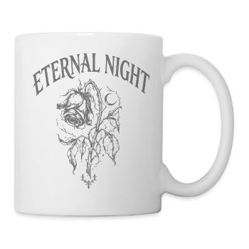 Floraison de la Nuit Éternelle - Mug blanc - blanc - Droite