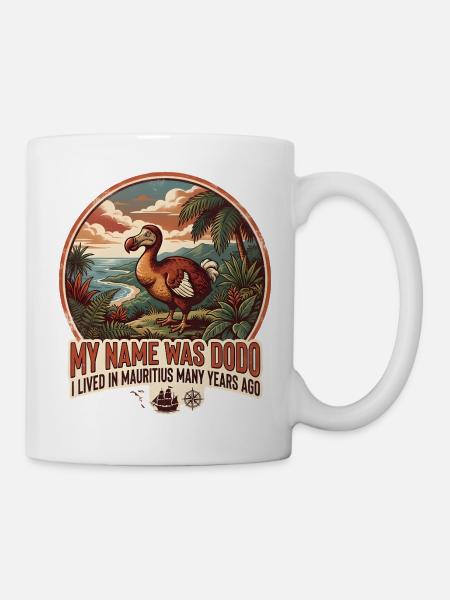 Dodo, extinct bird from Mauritius - Mug - white