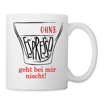 Espresso - Tasse - Weiß - Rechts