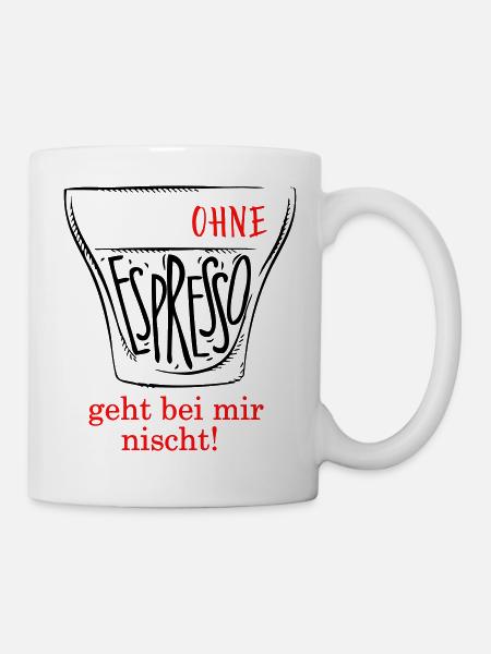 Espresso - Tasse - Weiß