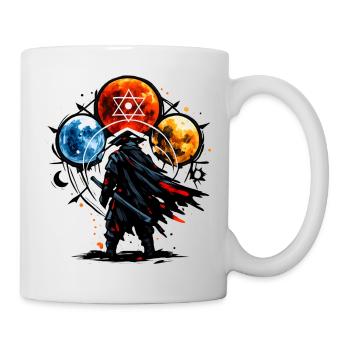 Chevalier Élémentaire dans le Cercle Stellaire - Mug blanc - blanc - Droite