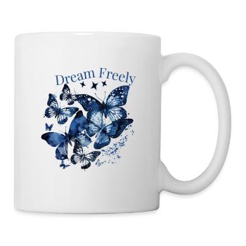 Dream Freely Butterflies - Mug - white - Right