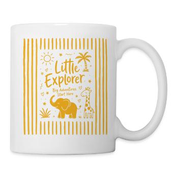 Child Outfit Elephant - Mug - white - Right
