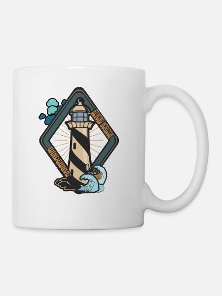 Phare au-delà de l’horizon - Mug blanc - blanc