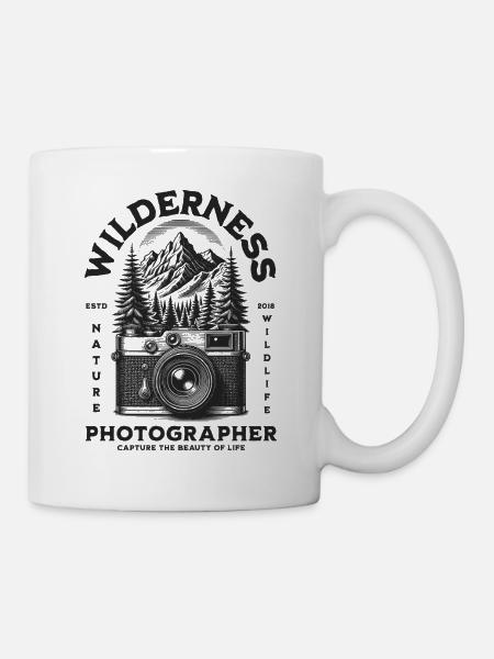 Photographe de nature à Wildernis - Mug blanc - blanc