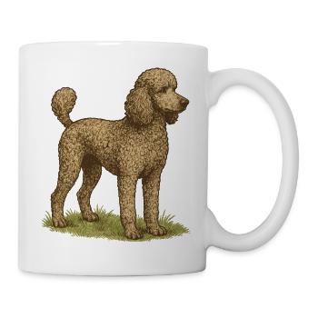 Large Poodle - Mug - white - Right