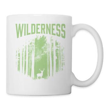 Wandern – Outdoor-Abenteuer – Wildnis - Tasse - Weiß - Rechts