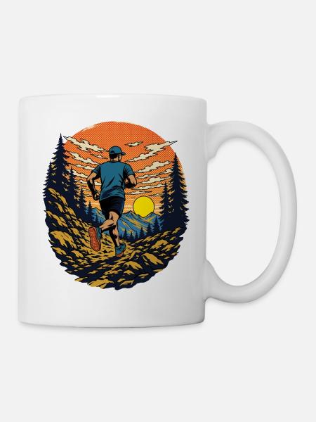 Ultra-Trailrunning - Tasse - Weiß