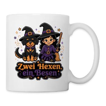 Hexen-Meute - Tasse - Weiß - Rechts