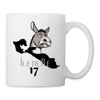 Ane Île de Ré Vintage - Mug blanc - blanc - Droite