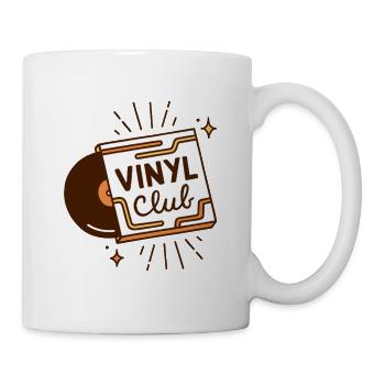 Vinylclub-Analog-Musikästhetik - Tasse - Weiß - Rechts