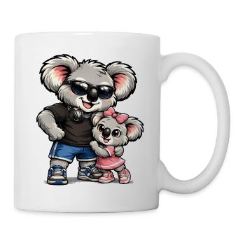 Süßer Koala – Großer Bruder - Tasse - Weiß - Rechts