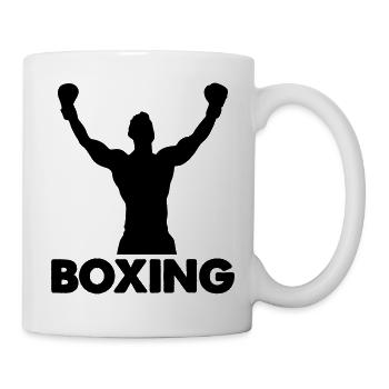 Boxing - Tasse - Weiß - Rechts