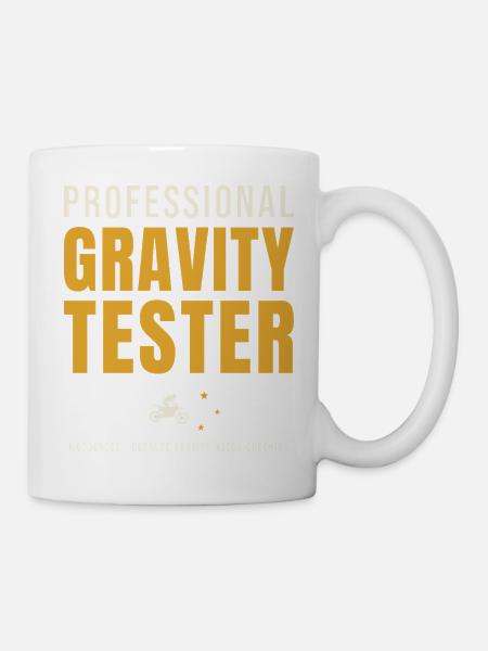 Professional Gravity Tester Motocross - Tasse - Weiß