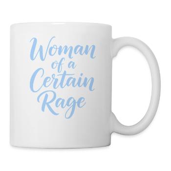Femme d’une certaine rage Chemise pour femmes fortes - Mug blanc - blanc - Droite