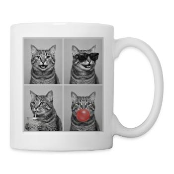 Cats American Bobtail Cat - Mug - white - Right