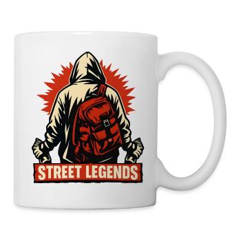 Street Legends Pullover Hoodie Motif - Mug - white - Right
