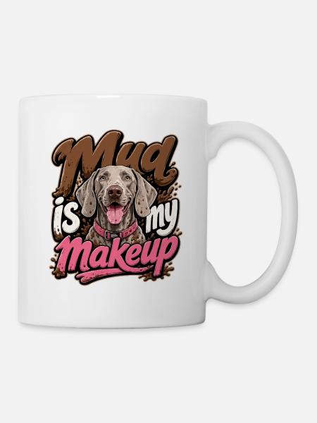 Weimaraner - Tasse - Weiß