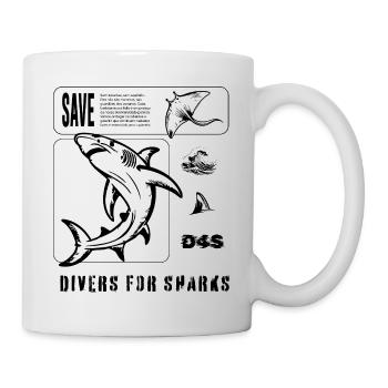 SAVE new design - Mug - white - Right