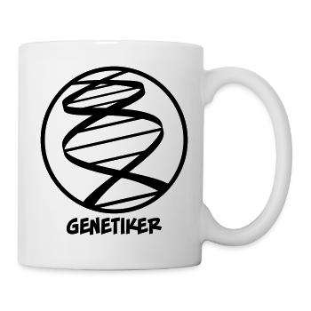 Genetiker - Tasse - Weiß - Rechts