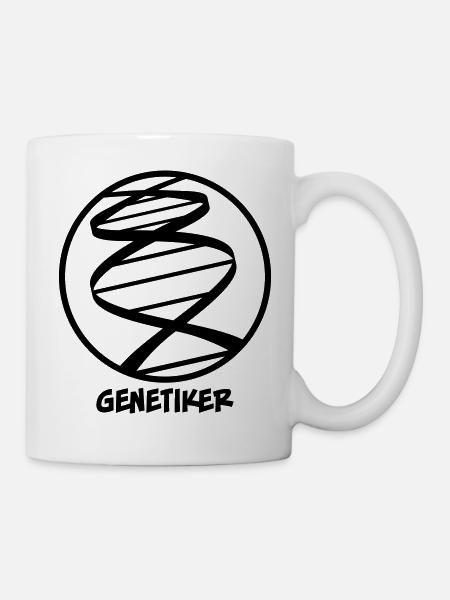 Genetiker - Tasse - Weiß