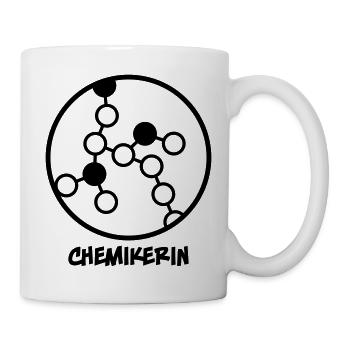 Chemikerin - Tasse - Weiß - Rechts