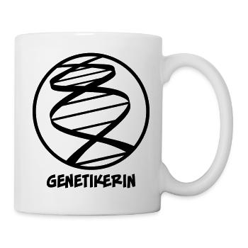 Genetikerin - Tasse - Weiß - Rechts