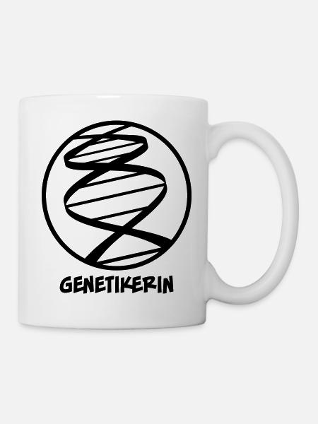Genetikerin - Tasse - Weiß
