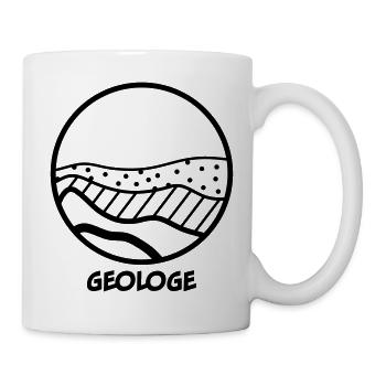 Geologe - Tasse - Weiß - Rechts