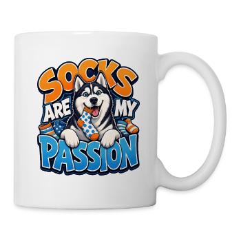 Siberian Husky - Mug - white - Right
