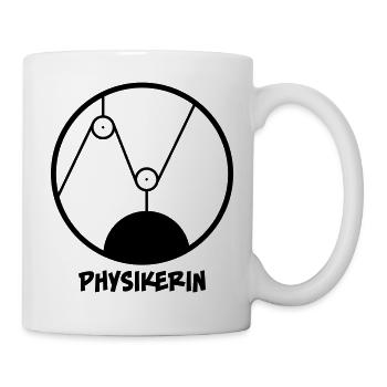 Physikerin - Tasse - Weiß - Rechts
