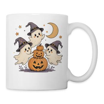 Cute Ghosts Shirt for Kids & Women - Mug - white - Right