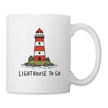 Lighthouse Sea Coast Maritime - Mug - white - Right