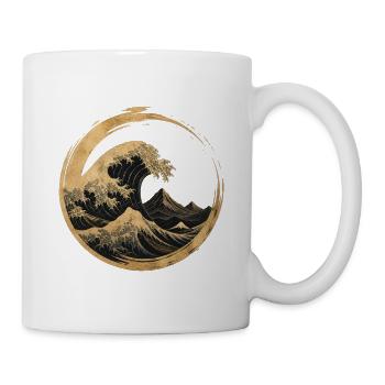 Zen Wave – Inner Strength & Balance - Mug - white - Right