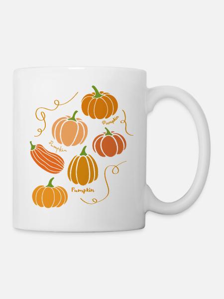 Pumpkin - Tasse - Weiß