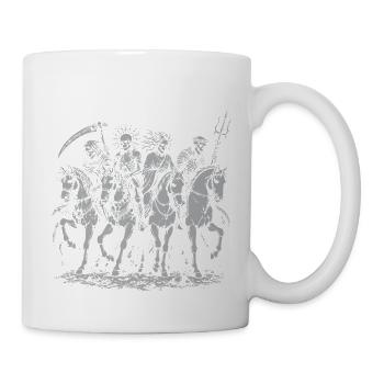 Apocalypse Riders Grim Cavalcade - Tasse - Weiß - Rechts