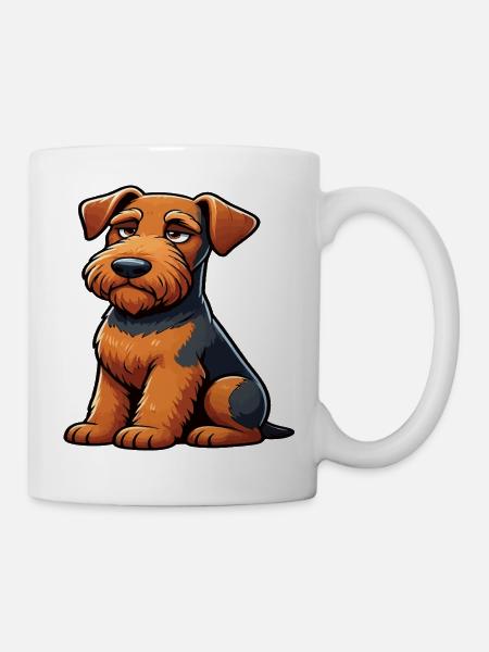 Airedale Terrier Airedales Airedaleliebhaber - Tasse - Weiß