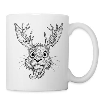 Raurackl - Tasse - Weiß - Rechts
