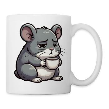 Chinchilla Chinchillas Chinchillabesitzer Nagetier - Tasse - Weiß - Rechts