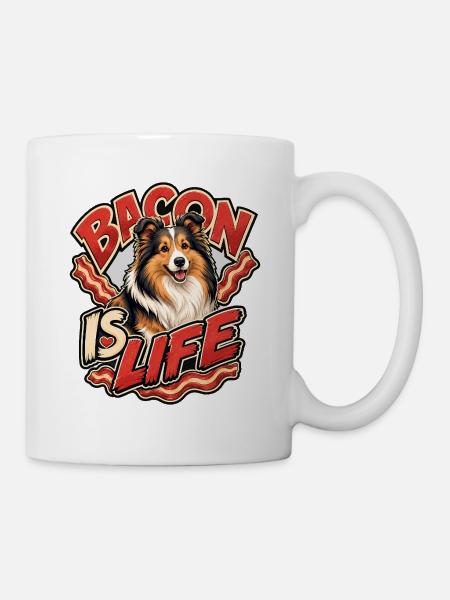 Shetland Shepherd - Tasse - Weiß