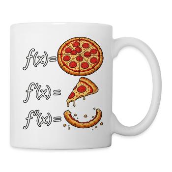 Mathe Ableitung - Tasse - Weiß - Rechts