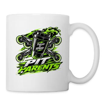 Pit Parents Inline Speedskating  - Tasse - Weiß - Rechts