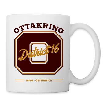 Wien Ottakring (16. Bezirk) - Tasse - Weiß - Rechts