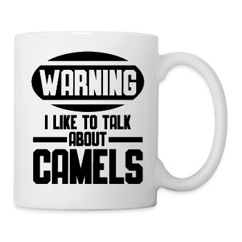 Kamel Humor Spruch - Tasse - Weiß - Rechts