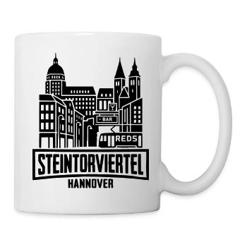 Hannover Steintorviertel - Tasse - Weiß - Rechts