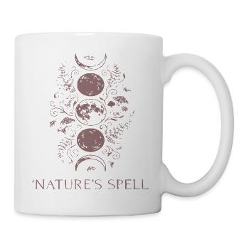 Mondkreis der Naturzauber - Tasse - Weiß - Rechts