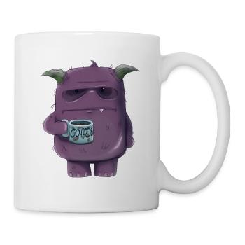 Morgenmuffel - Tasse - Weiß - Rechts