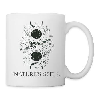 Naturzauber Mondkreis - Tasse - Weiß - Rechts