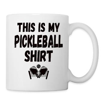 Pickleball Spielerin Spieler - Tasse - Weiß - Rechts